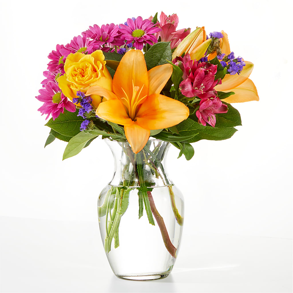 Colorful Visions Bouquet –  Dejavu Florist And Balloons, Durham NC