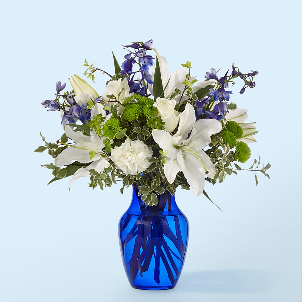 Santorini Bouquet –  Dejavu Florist And Balloons, Durham NC