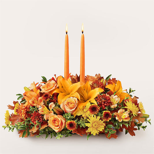 Traditions Centerpiece –  Dejavu Florist And Balloons, Durham NC