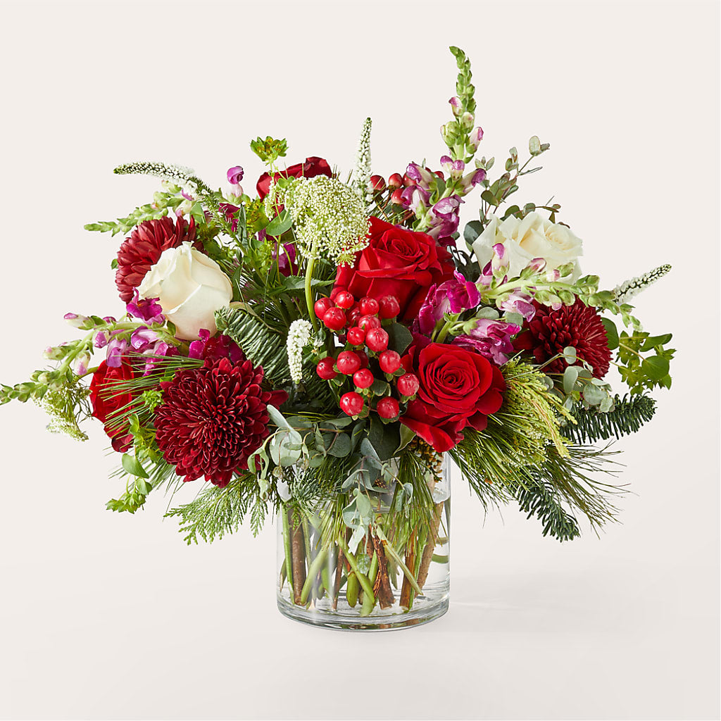 Cranberry Fizz Bouquet –  Dejavu Florist And Balloons, Durham NC