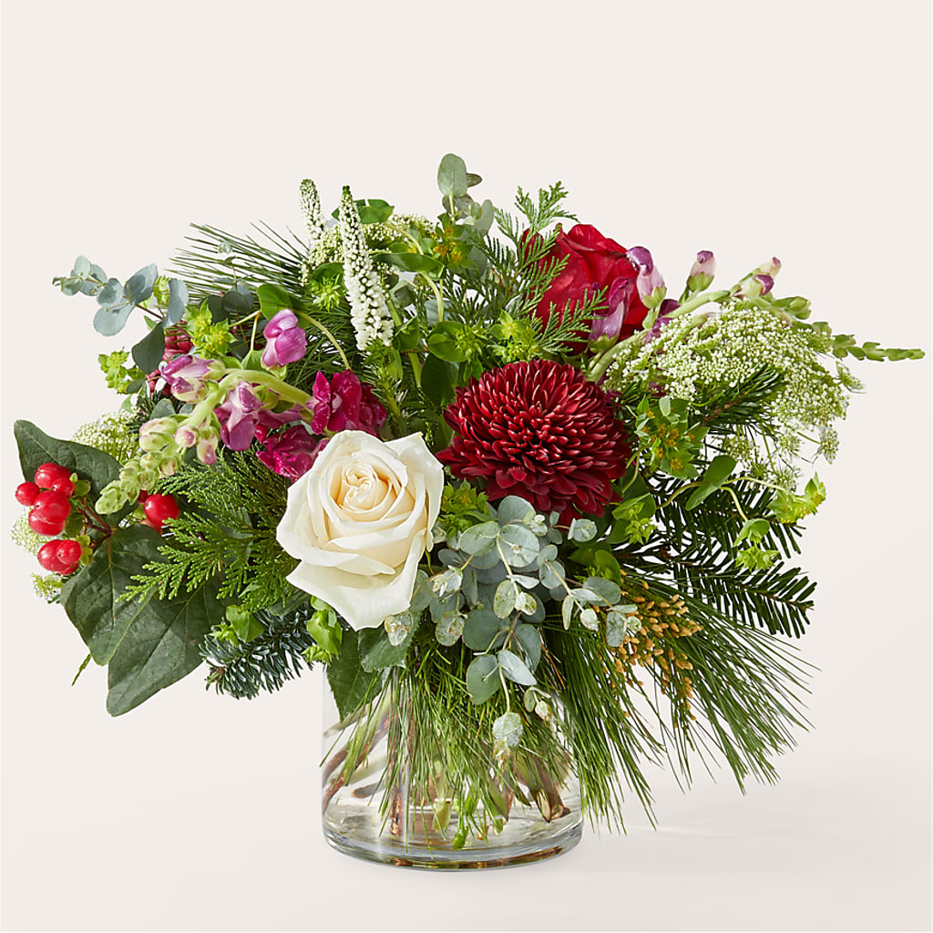 Cranberry Fizz Bouquet –  Dejavu Florist And Balloons, Durham NC