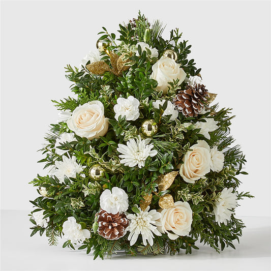 Snowed In Tree –  Dejavu Florist And Balloons, Durham NC