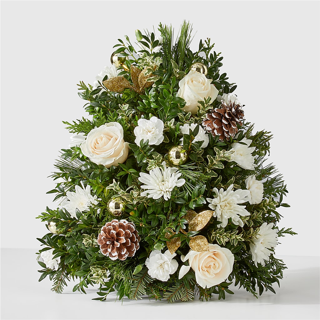 Snowed In Tree –  Dejavu Florist And Balloons, Durham NC