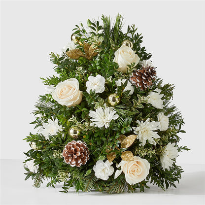 Snowed In Tree –  Dejavu Florist And Balloons, Durham NC