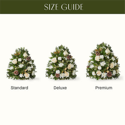 Snowed In Tree –  Dejavu Florist And Balloons, Durham NC