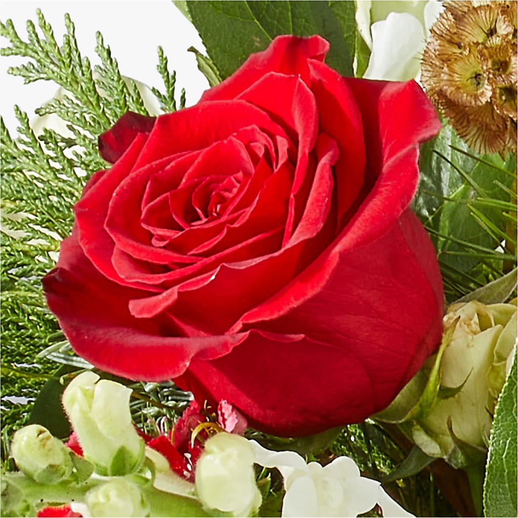 Deck the Halls Bouquet –  Dejavu Florist And Balloons, Durham NC