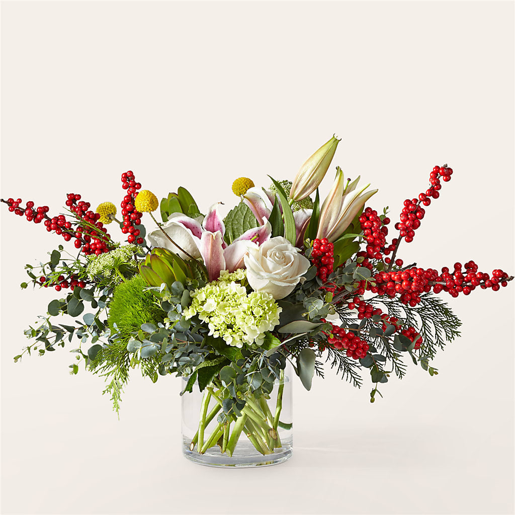 Berry & Bright Bouquet –  Dejavu Florist And Balloons, Durham NC