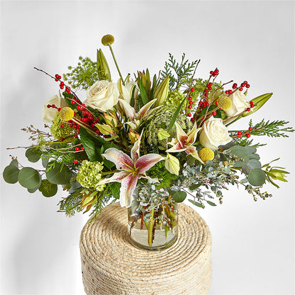 Berry & Bright Bouquet –  Dejavu Florist And Balloons, Durham NC