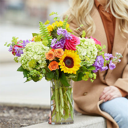 Vibrant Greetings Bouquet –  Dejavu Florist And Balloons, Durham NC