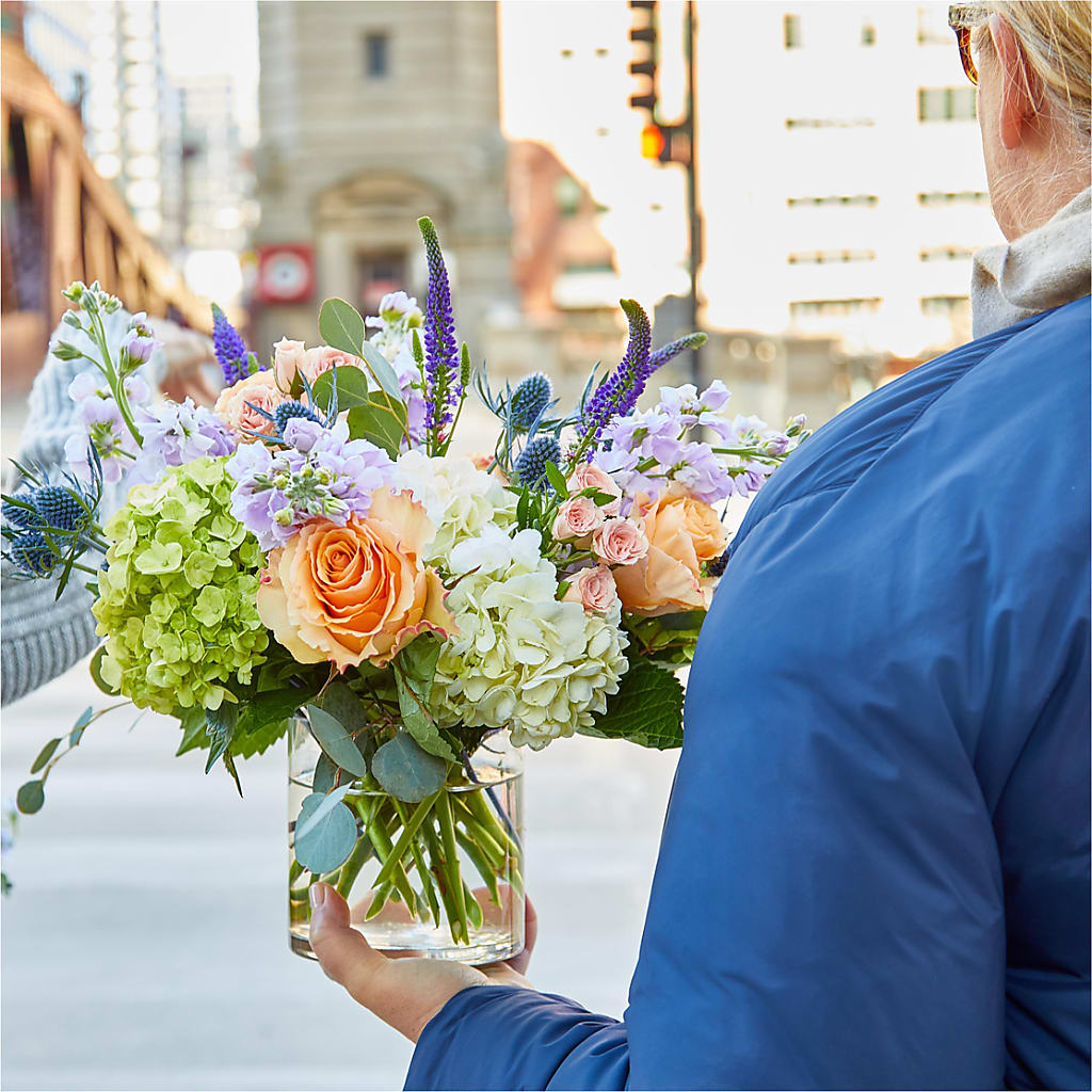 Porch Swing Bouquet –  Dejavu Florist And Balloons, Durham NC