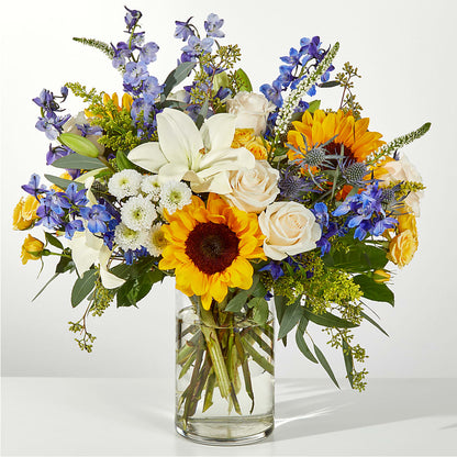 Wonderfully Sunny Bouquet –  Dejavu Florist And Balloons, Durham NC