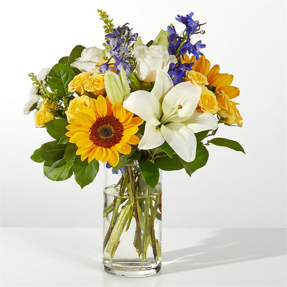 Wonderfully Sunny Bouquet –  Dejavu Florist And Balloons, Durham NC