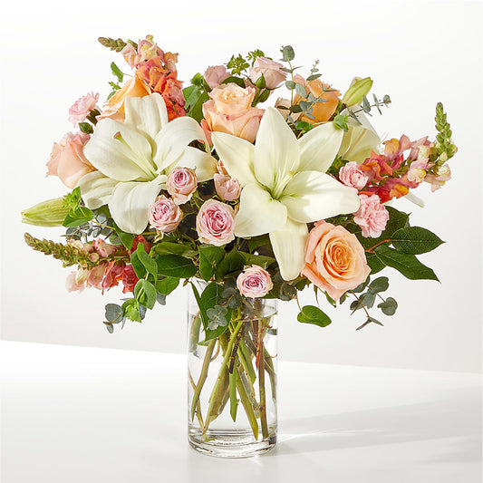 Grapefruit Splash Bouquet –  Dejavu Florist And Balloons, Durham NC