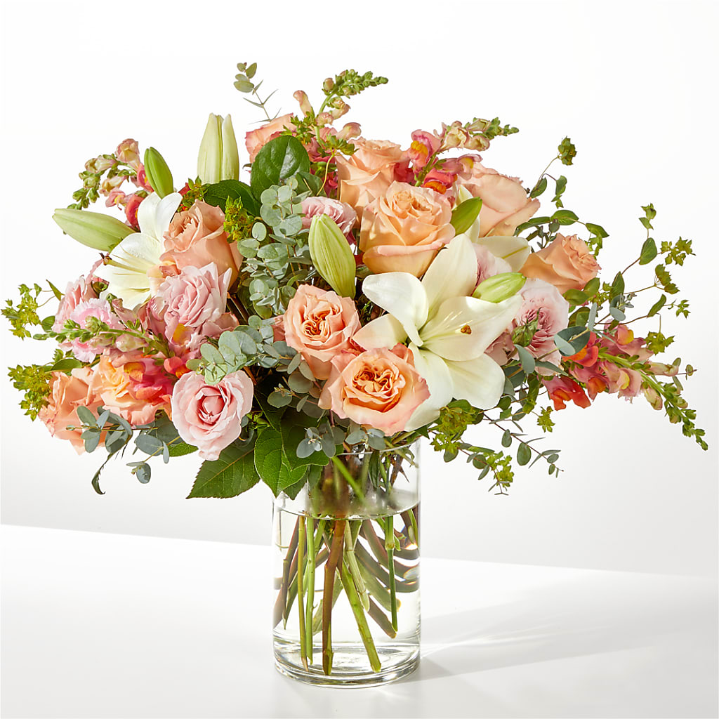 Grapefruit Splash Bouquet –  Dejavu Florist And Balloons, Durham NC