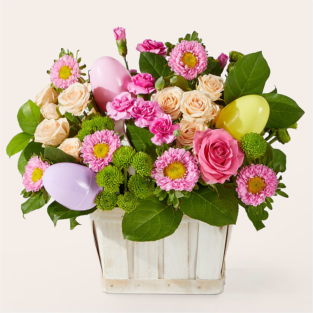 Get Eggcited Basket –  Dejavu Florist And Balloons, Durham NC
