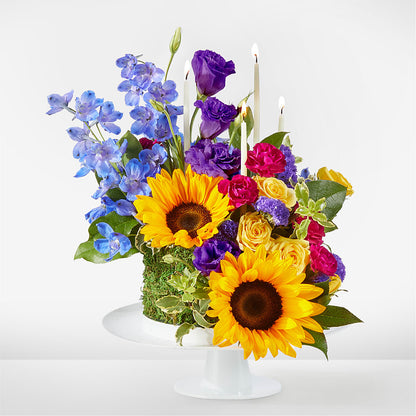Star of the Day Floral Cake –  Dejavu Florist And Balloons, Durham NC