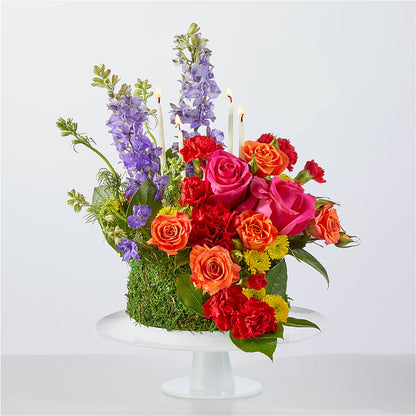 Best Year Yet Floral Cake –  Dejavu Florist And Balloons, Durham NC