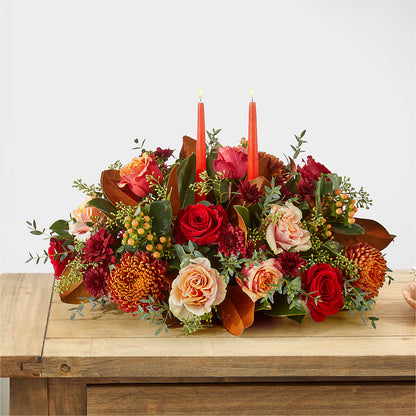 Gather Near Centerpiece –  Dejavu Florist And Balloons, Durham NC