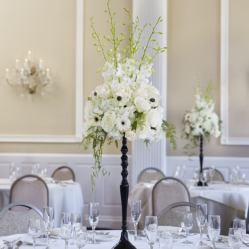 Regency Centerpiece –  Dejavu Florist And Balloons, Durham NC