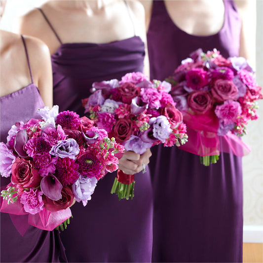 Bridesmaid's Garden Bouquet –  Dejavu Florist And Balloons, Durham NC