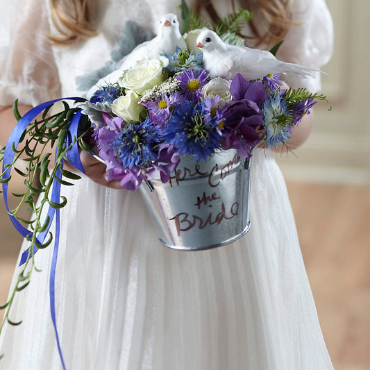 Enchantment Flower Girl Arrangement –  Dejavu Florist And Balloons, Durham NC