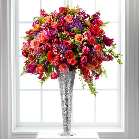 Flower Jeweled Arrangement –  Dejavu Florist And Balloons, Durham NC