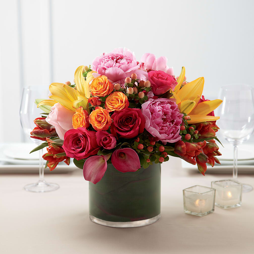 Color Mix Arrangement –  Dejavu Florist And Balloons, Durham NC