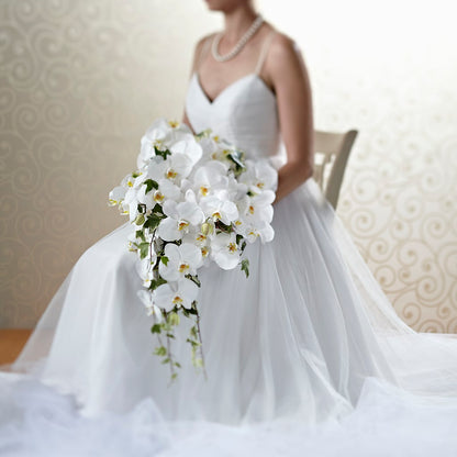 Classic White Bouquet –  Dejavu Florist And Balloons, Durham NC