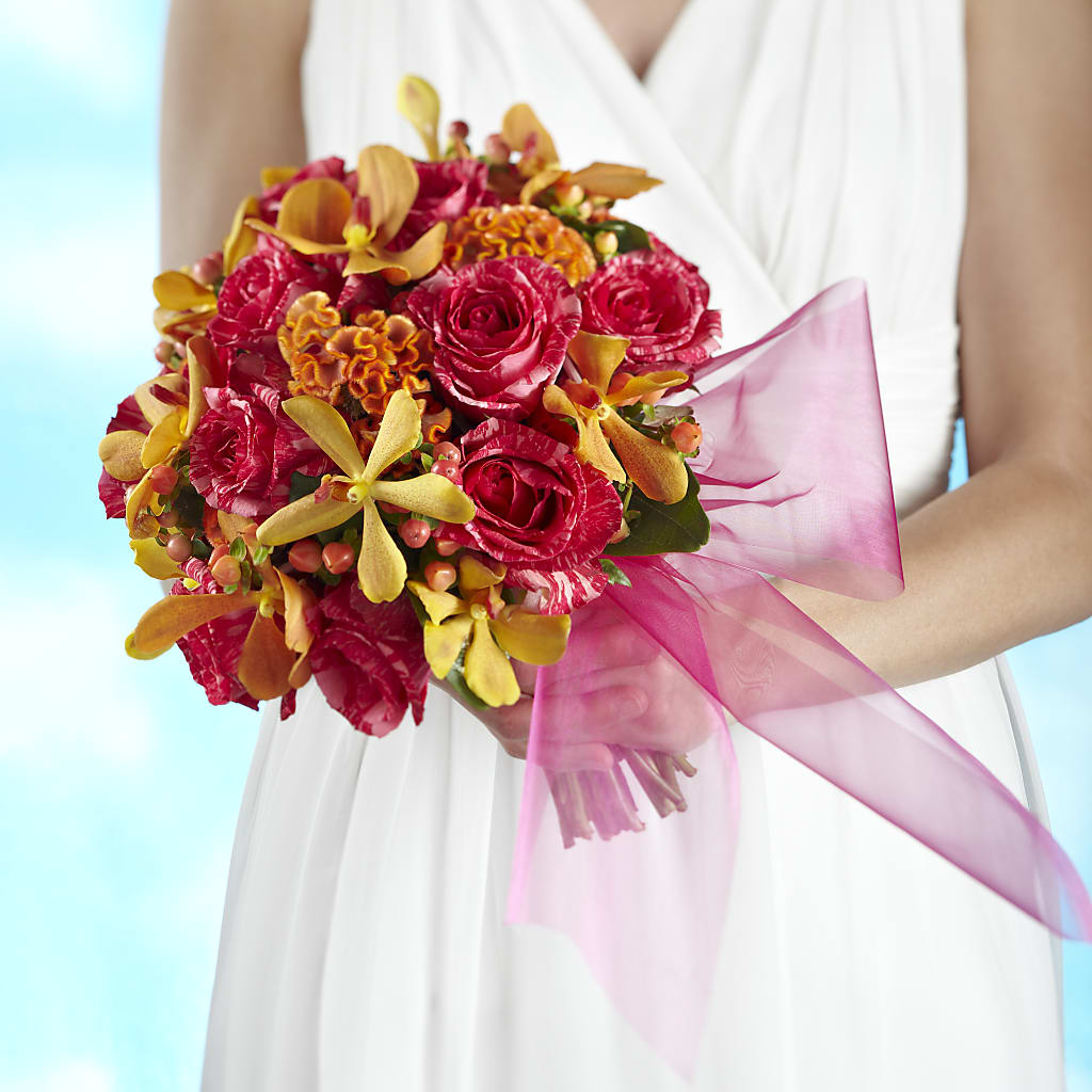 Brilliant Shades of Love Bouquet –  Dejavu Florist And Balloons, Durham NC