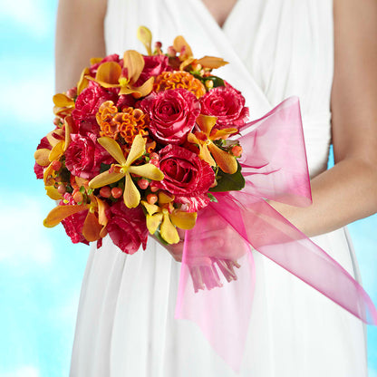 Brilliant Shades of Love Bouquet –  Dejavu Florist And Balloons, Durham NC