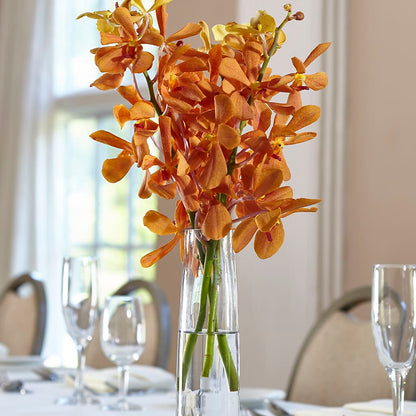 Orange Mokara Bud Vase –  Dejavu Florist And Balloons, Durham NC