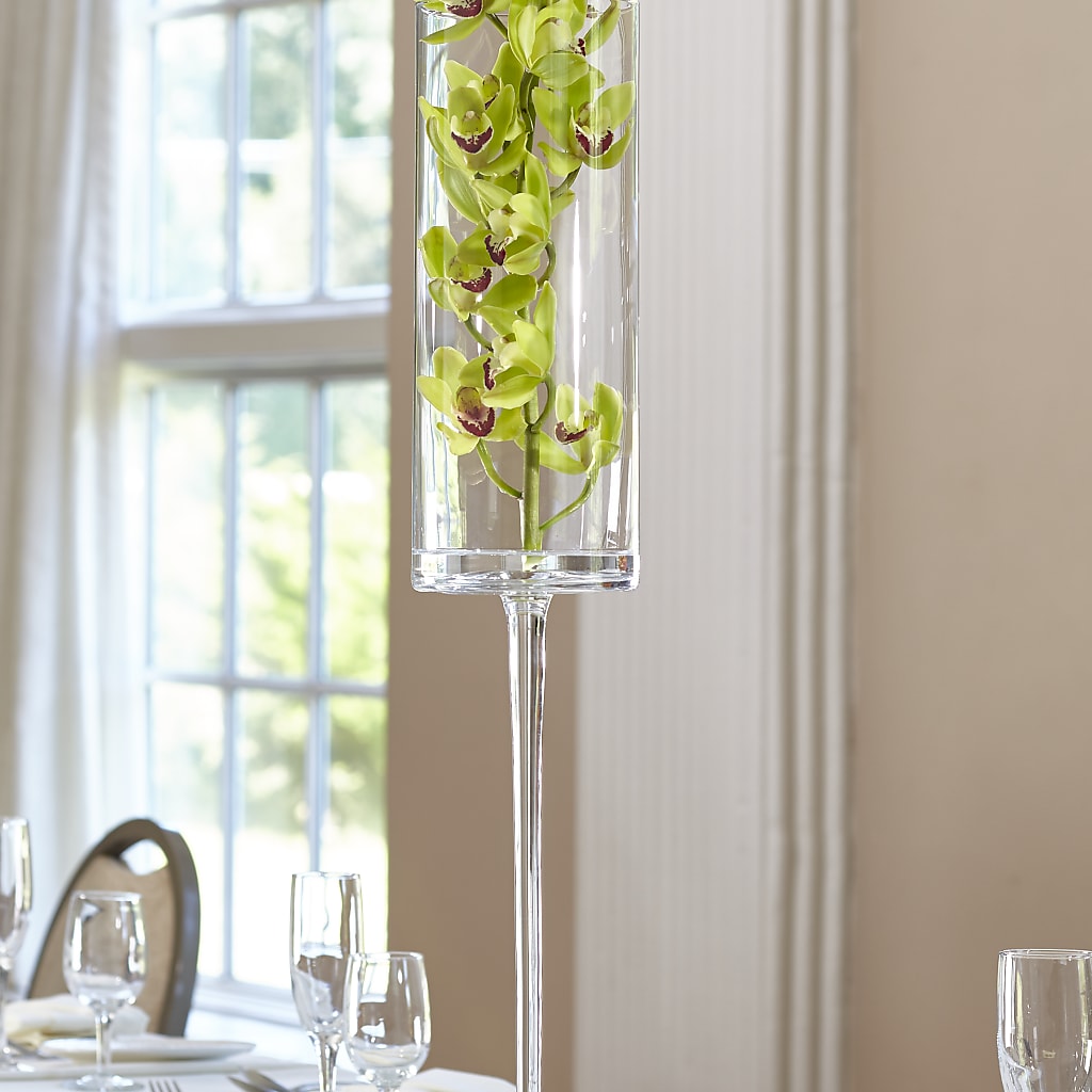 Green Mini Cymbidium Bouquet –  Dejavu Florist And Balloons, Durham NC
