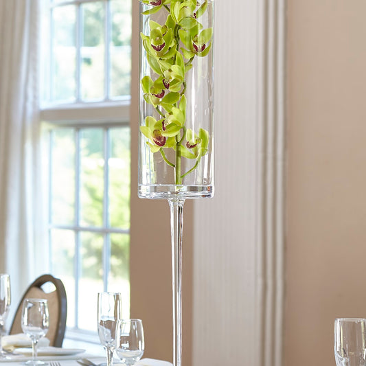 Green Mini Cymbidium Bouquet –  Dejavu Florist And Balloons, Durham NC