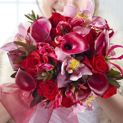 Heart of Hearts Bouquet –  Dejavu Florist And Balloons, Durham NC