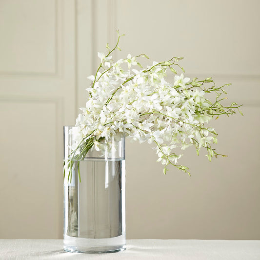 White Dendrobium Bouquet –  Dejavu Florist And Balloons, Durham NC